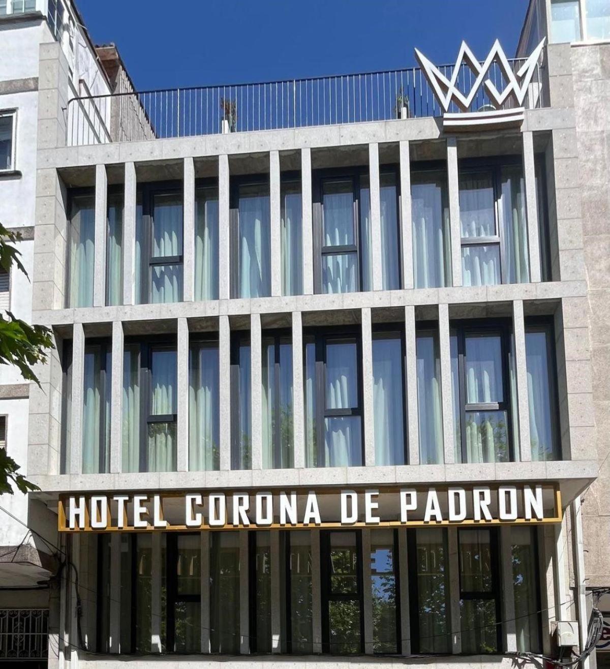 Hotel Corona De Padrón Exterior foto